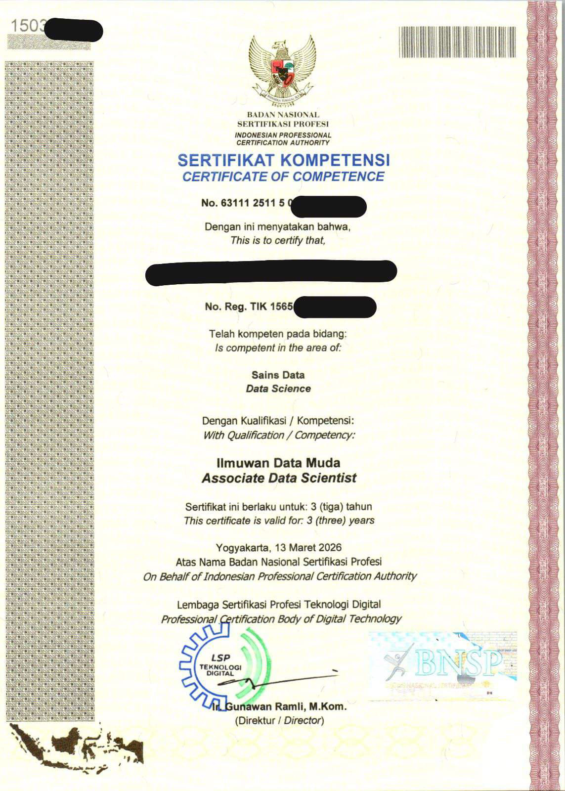 Sertifikasi BNSP