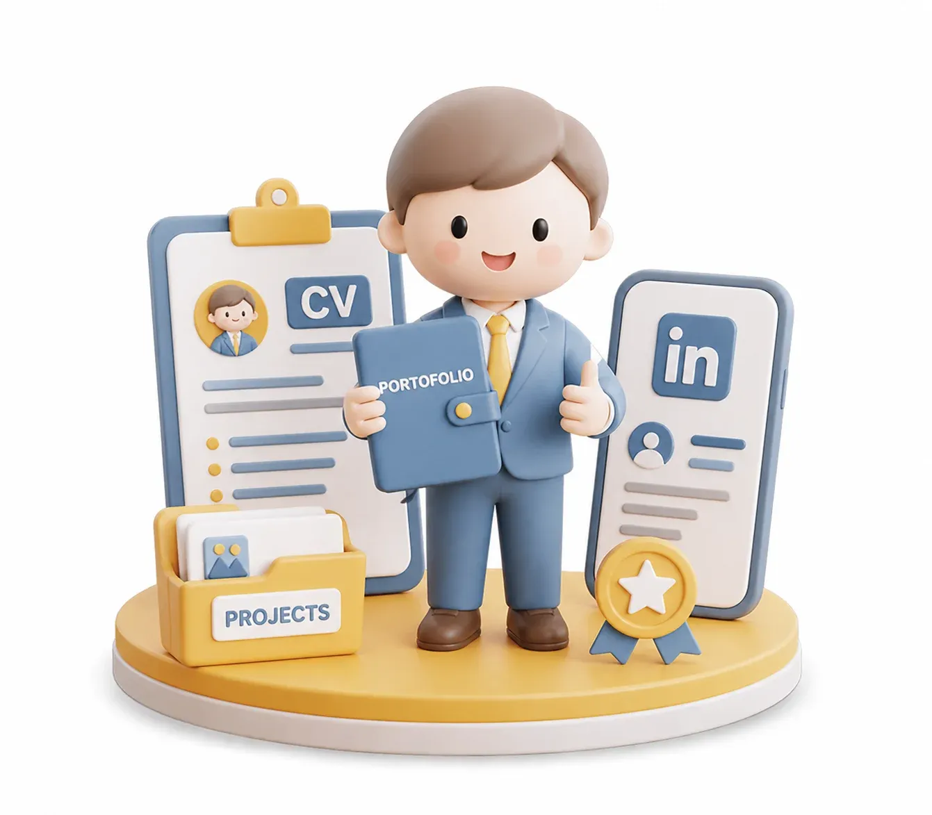 Perkaya Portofolio CV dan LinkedIn
